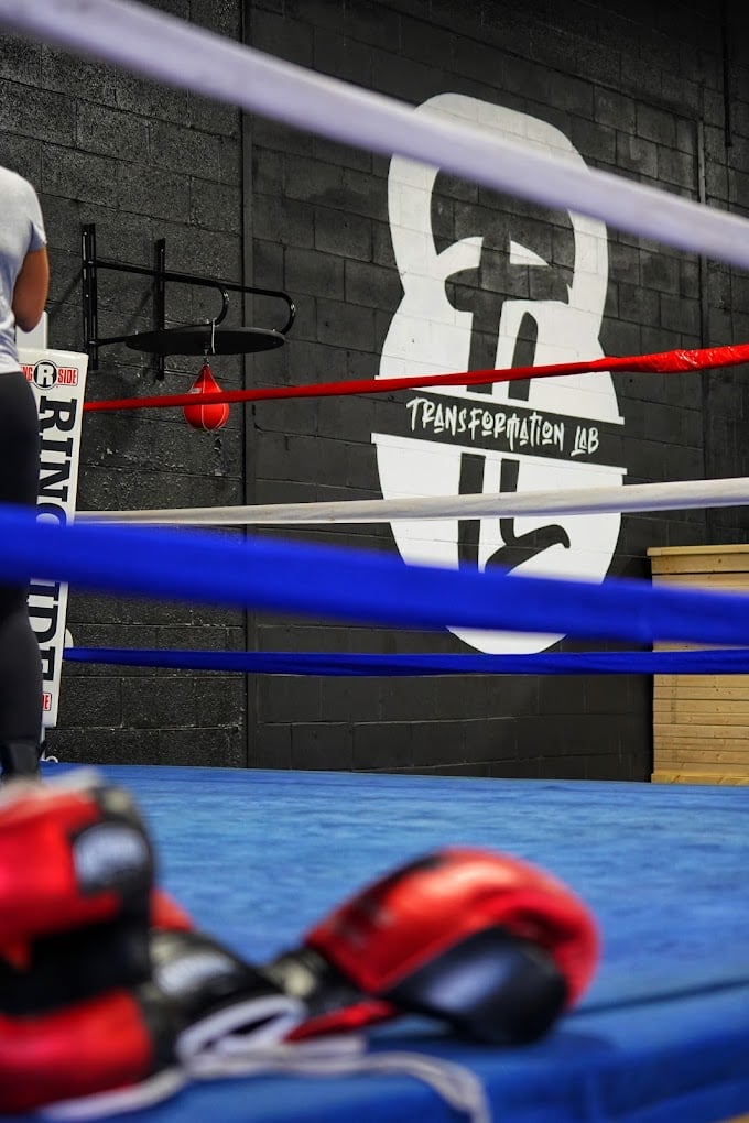 Transformation Lab athletes and trainers